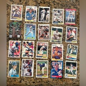 SEATTLE MARINERS baseball cards lot
